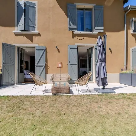 Апартаменты Le D'ecully Unique Avec Jardin A 10 Minutes De Lyon *